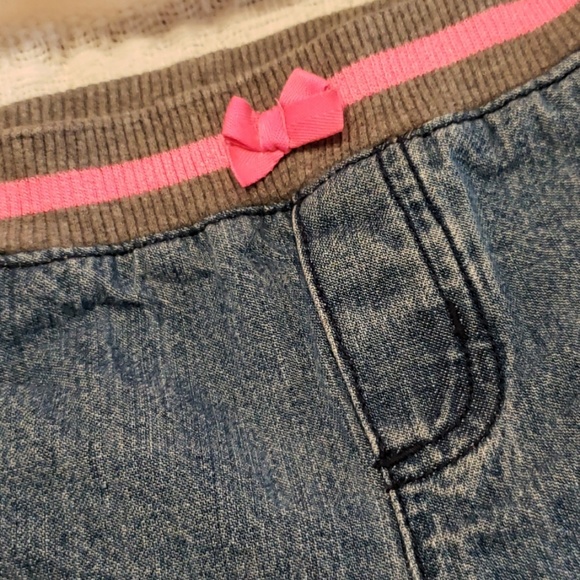 Toddler denim pants with stretchy waist - Picture 2 of 4